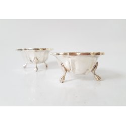 Saltkar i slv med glas indsats