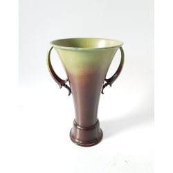  Art Deco vase i bronze