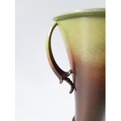  Art Deco vase i bronze