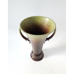  Art Deco vase i bronze