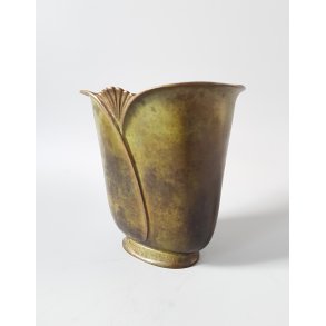 Art Deco Cisel�rer Nyk�ping bronze vase
