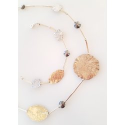 Moderne smykkest i slv og forgyldt slv