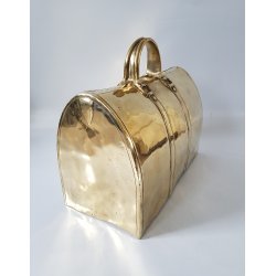 STOR skulptur i forgyldt bronze