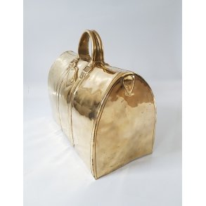 STOR skulptur i forgyldt bronze