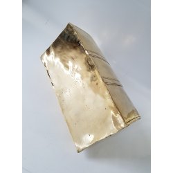 STOR skulptur i forgyldt bronze