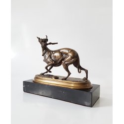 Paul-douard Delabrirre bronze skulptur