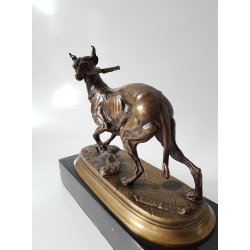 Paul-douard Delabrirre bronze skulptur