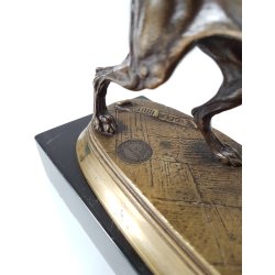 Paul-douard Delabrirre bronze skulptur