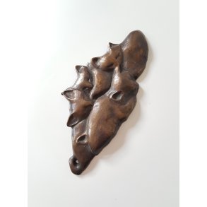 Brigitte von Fischer bronze relief