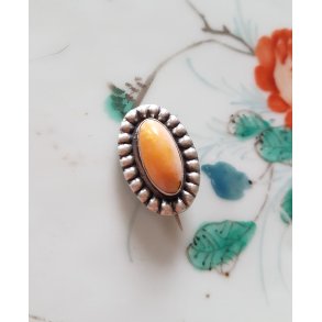 Carl M. Cohr broche i slv