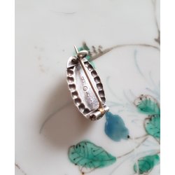 Carl M. Cohr broche i slv