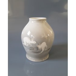 Art Nouveau Heubach porceln vase