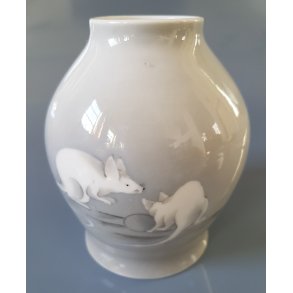 Art Nouveau Heubach porceln vase