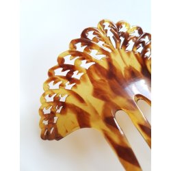 Antik hrkam af skildpaddeskjold