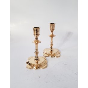 Barok lysestager i bronze