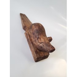 Vintage d�rstopper udsk�ret i tr�