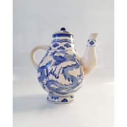 Vintage kinesisk tekande / kaffekande 