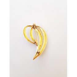 Andreas Daub forgyldt broche