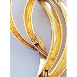 Andreas Daub forgyldt broche