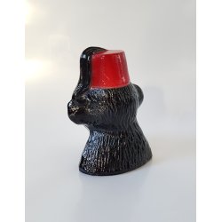 Mlers Glasbruk chimpanse buste