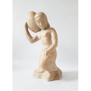 STOR Svend Nielsen keramik figur 