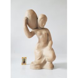 STOR Svend Nielsen keramik figur "Rebecca" 