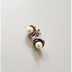 restikker i slv prydet med perler