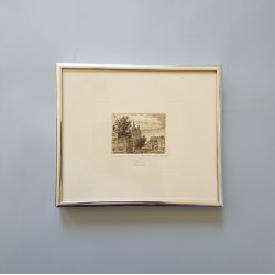 Russisk radering / Motiv fra Moskva