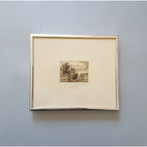 Russisk radering / Motiv fra Moskva