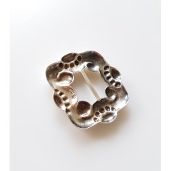 Art Nouveau bltespnde udfrt i slv