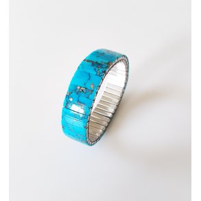 Retro flexibelt armbnd med turkiser