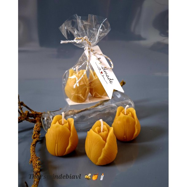 Bivokslys - tulipaner 🐝