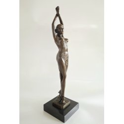 Art Deco bronze skulptur 