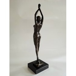 Art Deco bronze skulptur 