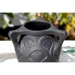 L.Hjorth Terracotta vase No. 763