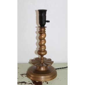 Art Deco massiv bronze bordlampe