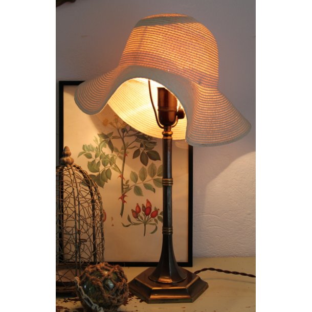 Art Deco bronze bordlampe