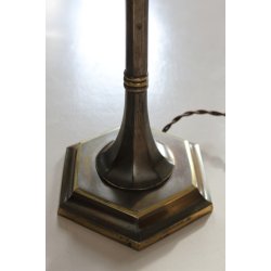 Art Deco bronze bordlampe