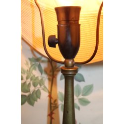 Art Deco bronze bordlampe