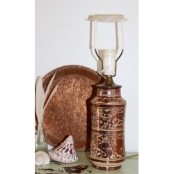 Fransk lustra bordlampe