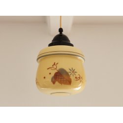 Art Deco glas pendel