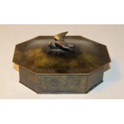 Art Deco bronze skrin