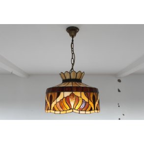 Tiffany stil loftlampe
