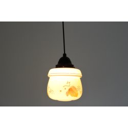 Art Deco glas pendel