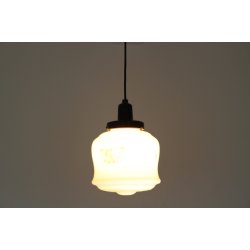 Art Deco glas pendel