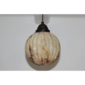 Art Deco glas pendel