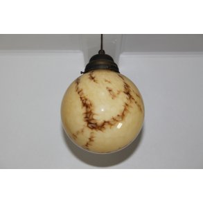 Art Deco glas pendel