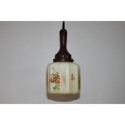 Art Deco glas pendel