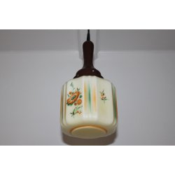 Art Deco glas pendel