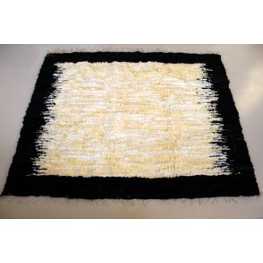 Hndvvet islandsk lammeskind tppe